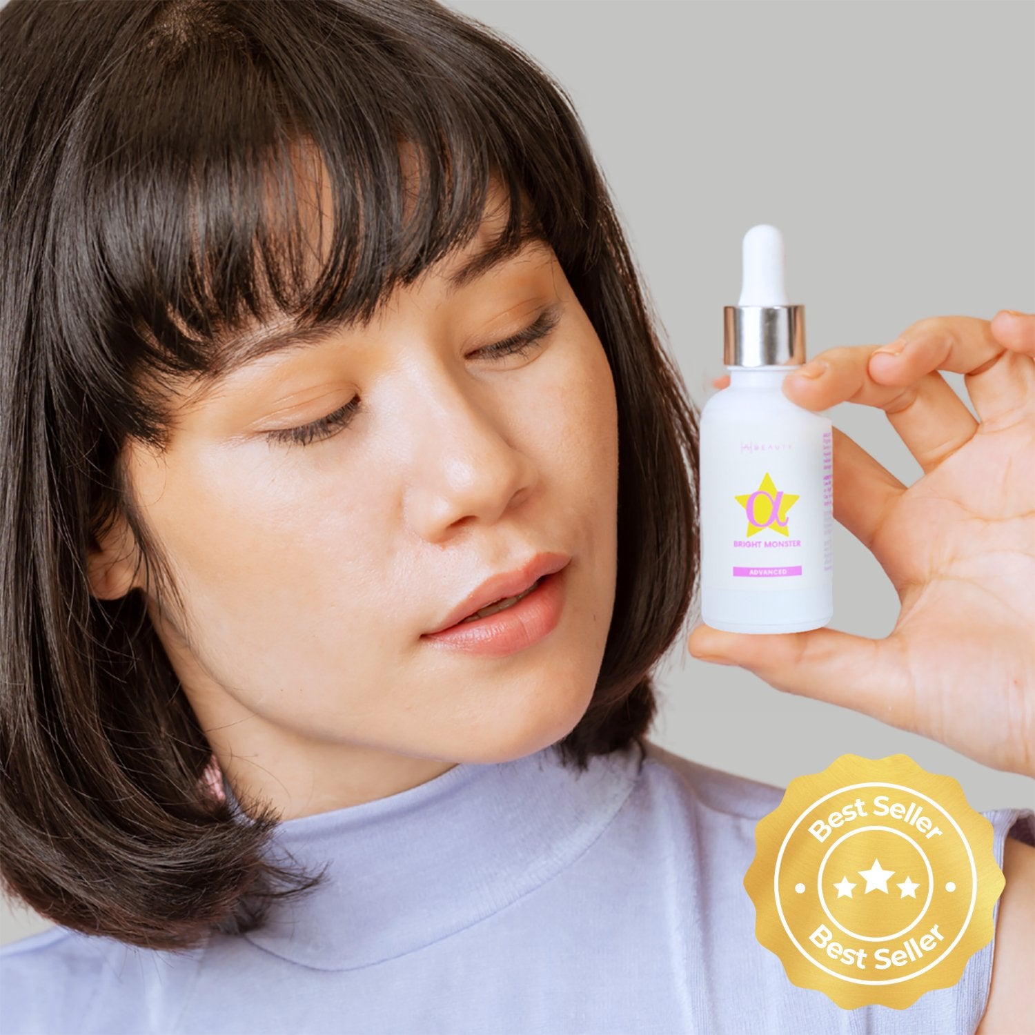 Bright Monster Serum - Alpha Arbutin 2% + HA - Hira Ali